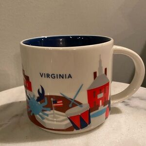 Starbucks Virginia You are Here Mug